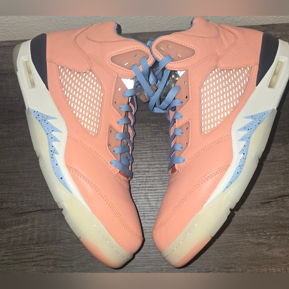 Men's DJ Khaled x Air Jordan 5 Retro 'We The Best - Crimson Bliss' - Picture 1 of 6